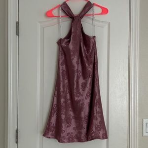 Mauve homecoming dress